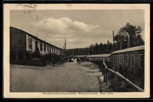 AK Bad Orb, Kindererholungsstätte Wegscheide