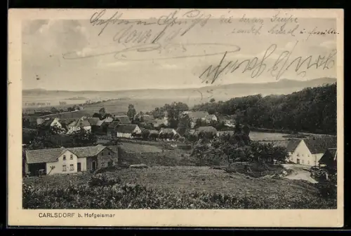 AK Carlsdorf b. Hofgeismar, Ortsansicht