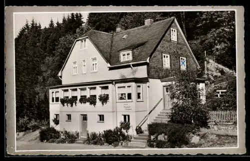 AK Willingen /Sauerland, Pension Bärenfänger-Schniederken