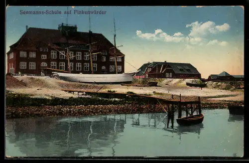 AK Hamburg-Finkenwerder, Seemanns-Schule