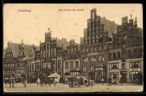 AK Lüneburg, Alte Giebel Am Sande