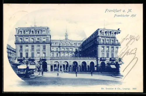 AK Frankfurt a. M., Frankfurter Hof