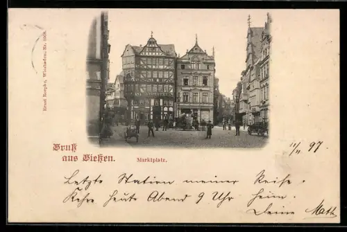 AK Giessen, Marktplatz