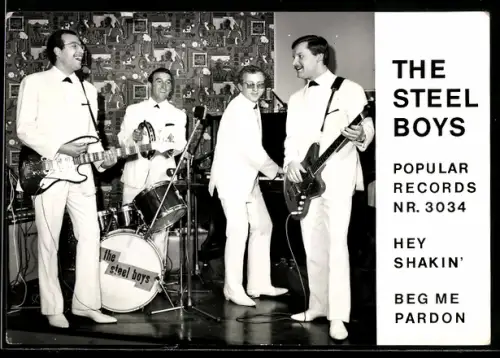 AK Band The Steel Boys beim Auftritt