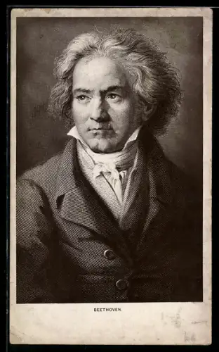 AK Porträt von Beethoven