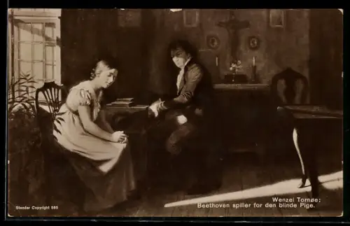 AK Beethoven spielt für eine Blinde