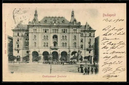 AK Budapest, Etablissement Drechsler