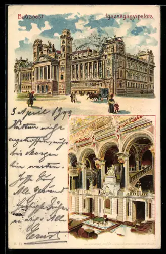 Lithographie Budapest, Igazságügyipalota