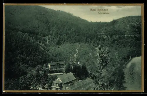 AK Bad Reinerz, Teilansicht vom Schmelztal