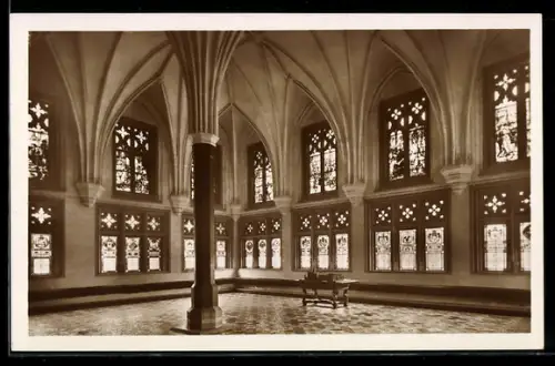 AK Marienburg / Malbork, Meister Sommer Remter, erbaut von N. Fellenstein Ende des 14. Jahrhunderts