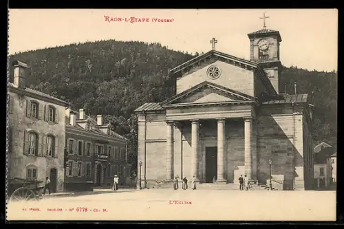 AK Raon-l`Etape /Vosges, L`Église