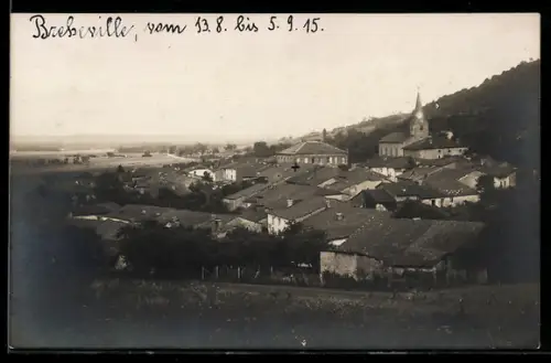 AK Bréhéville, Panorama mit Kirche