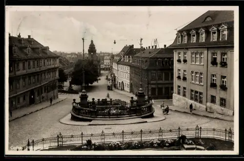 AK Gotha, Hauptmarkt