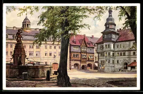AK Eisenach, Marktplatz