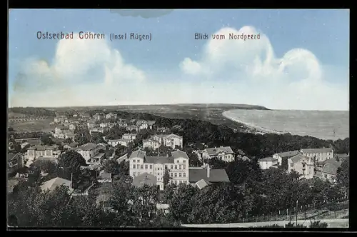 AK Göhren /Rügen, Blick vom Nordpeerd