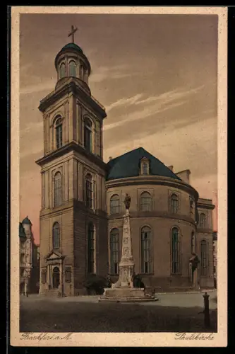 AK Alt-Frankfurt, Blick auf die Paulskirche