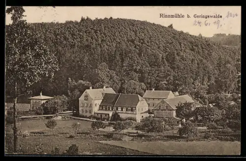 AK Geringswalde, Blick auf die Rinnmühle