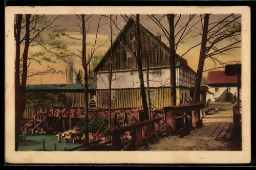 AK Bremsdorf, Bremsdorfer Mühle mit Uferpartie