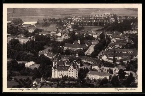 AK Annaburg, Fliegeraufnahme