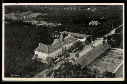AK Zeithain, Kaserne u. Kriegsgefangenenlager, Fliegeraufnahme