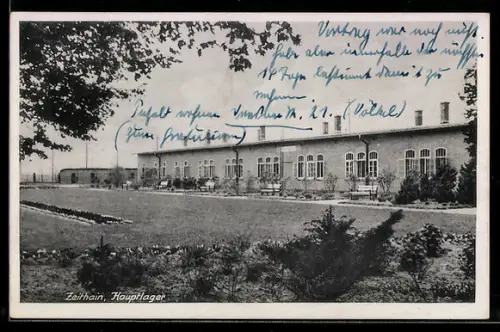 AK Zeithain, Hauptlager
