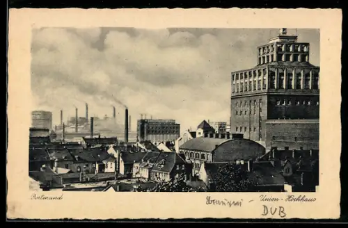AK Dortmund, Ausblick auf die Union-Brauerei