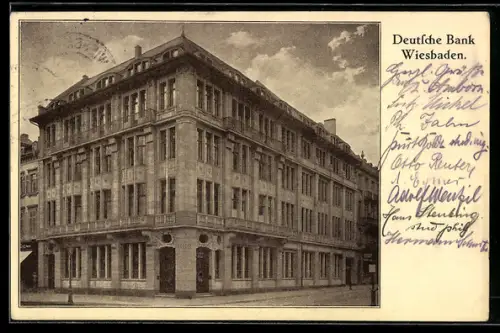 AK Wiesbaden, Deutsche Bank