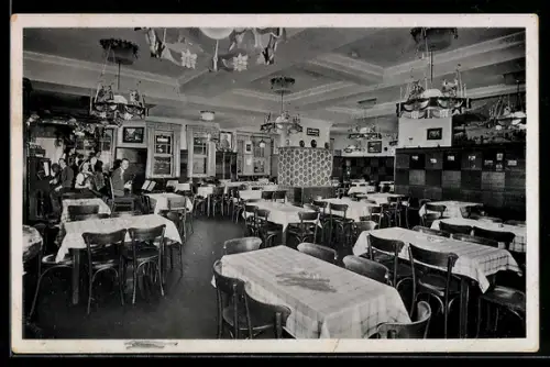AK Nürnberg, Gaststätte Zillertal, Bes. Franz Unterberger, Luitpoldstrasse 9