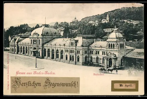 AK Baden-Baden, Bahnhof
