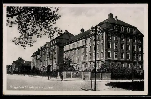AK Freiberg i. Sa., König Friedrich August-Kaserne