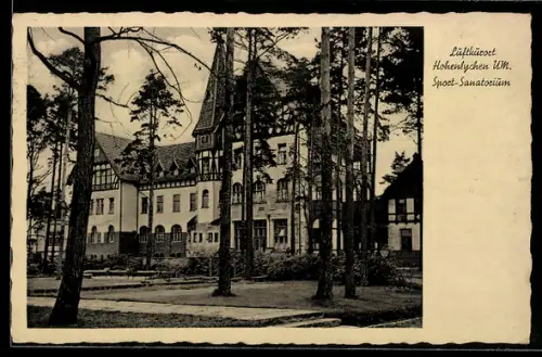 AK Hohenlychen /UM., Sport-Sanatorium, Klinische Abteilung in den Heilstätten vom Roten Kreuz