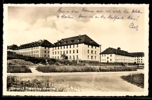 AK Plauen i. V., Hindenburg-Kaserne