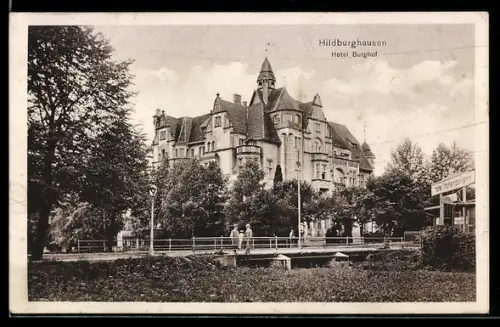 AK Hildburghausen, Hotel Burghof