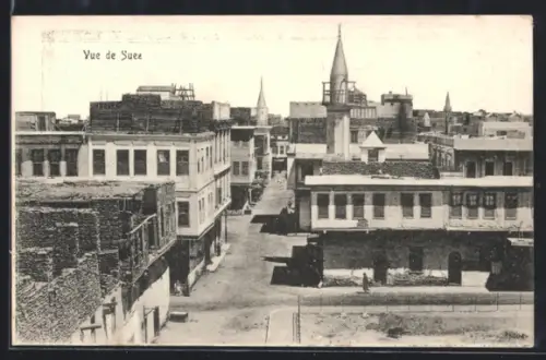 AK Suez, Vue de Suez