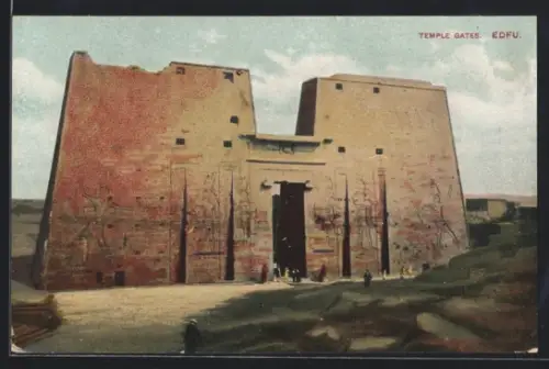 AK Edfu, Temple Gates