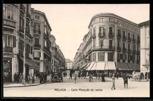 AK Malaga, Plaza de la Constitución y calle 14 de Abril