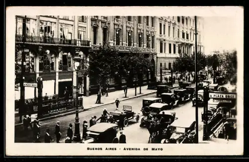 AK Buenos Aires, Avenida de Mayo, Subterraneo a Plaza Once