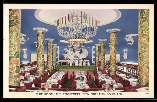 AK New Orleans, LA, Blue Room, The Roosevelt