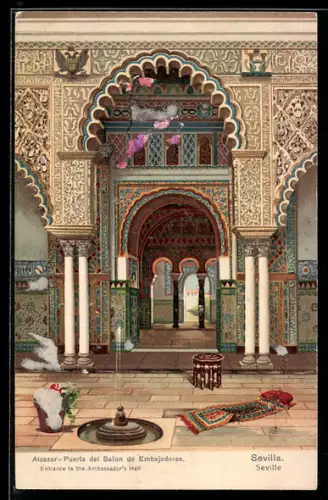 AK Sevilla, Alcazar-Puerta del Salon de Embajadores