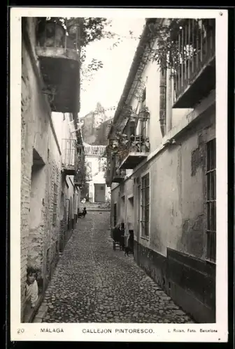 AK Malaga, Callejon Pintoresco