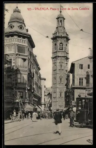 AK Valencia, Plaza y Torre de Santa Catalina