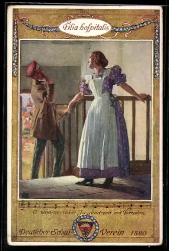 AK Deutscher Schulverein Nr. 92: Filia hospitalis, Student