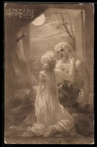 AK Walküre, Germane mit der Liebsten, Nibelungen