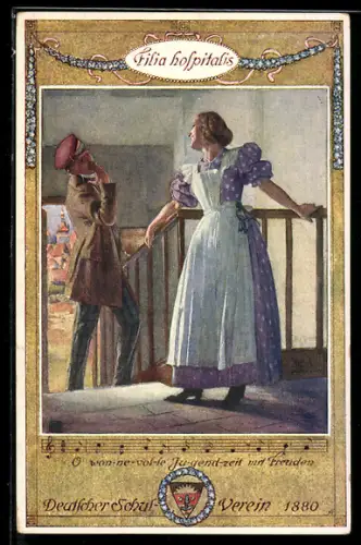 AK Deutscher Schulverein Nr. 92: Filia hospitalis, Student
