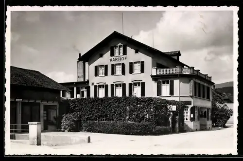 AK Wildegg, Hotel Aarhof, Vorderansicht