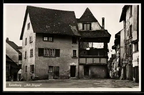 AK Lenzburg, Ortspartie Alt Algier, Apotheke