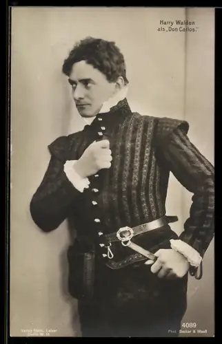 AK Schauspieler Harry Walden als Don Carlos