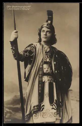 AK Schauspieler Otto Sommerstorff in Der Meister von Palmyra