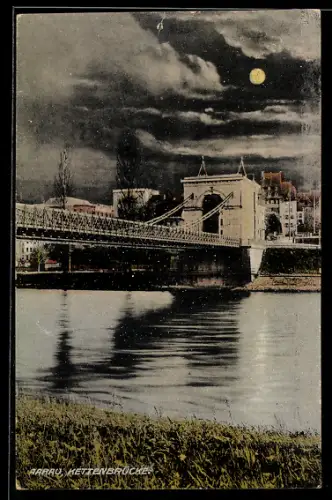 AK Aarau, Ortspartie an der Kettenbrücke