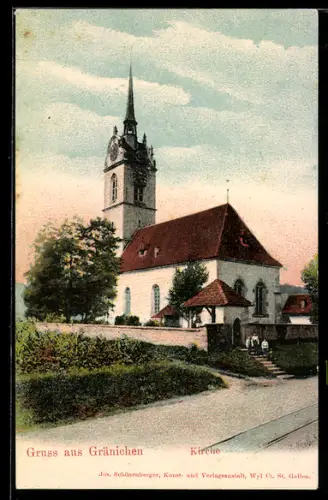 AK Gränichen, Partie bei der Kirche